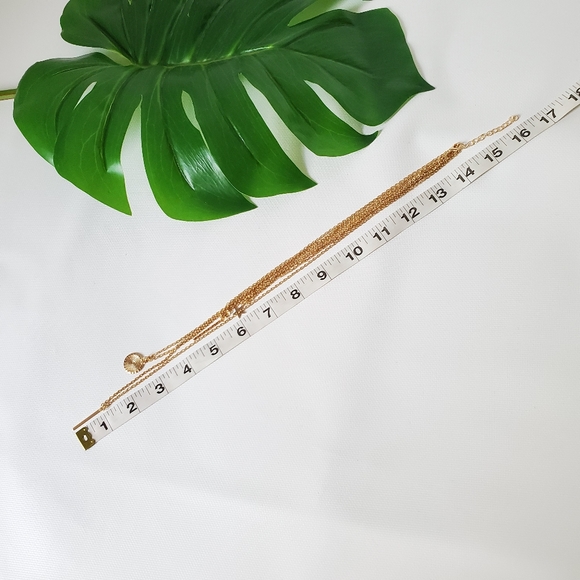 Multi Strand Layered Necklace Bar Star - Picture 3 of 6